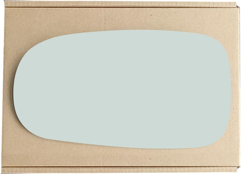 Adanz Mirror Glass fit for 2003-2011 Saab 9-3 2003-2009 Saab 9-5 2010-2011 Saab 9-3X Driver Left Side LH Non Heated With Adhesives - Image 1